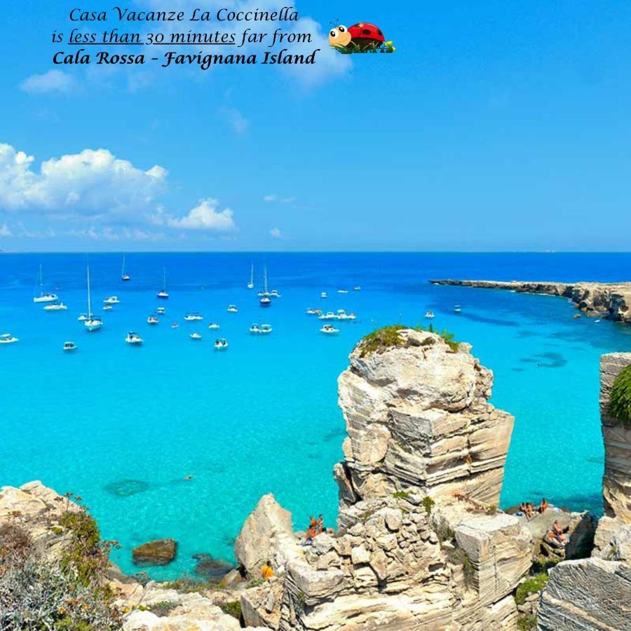 Casa Vacanze La Coccinella Trapani Bagian luar foto